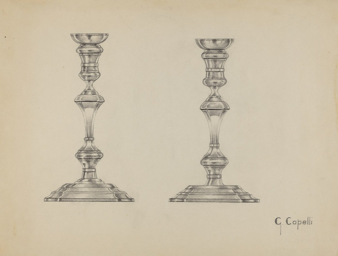 Compro Argento Albano Laziale 3 Candelabri in argento, immagine illustrativa